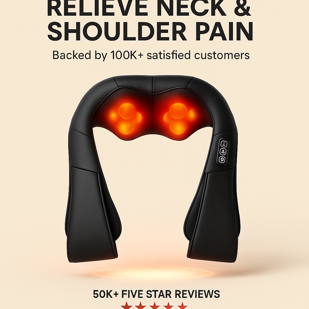 cordless neck & shoulder massager